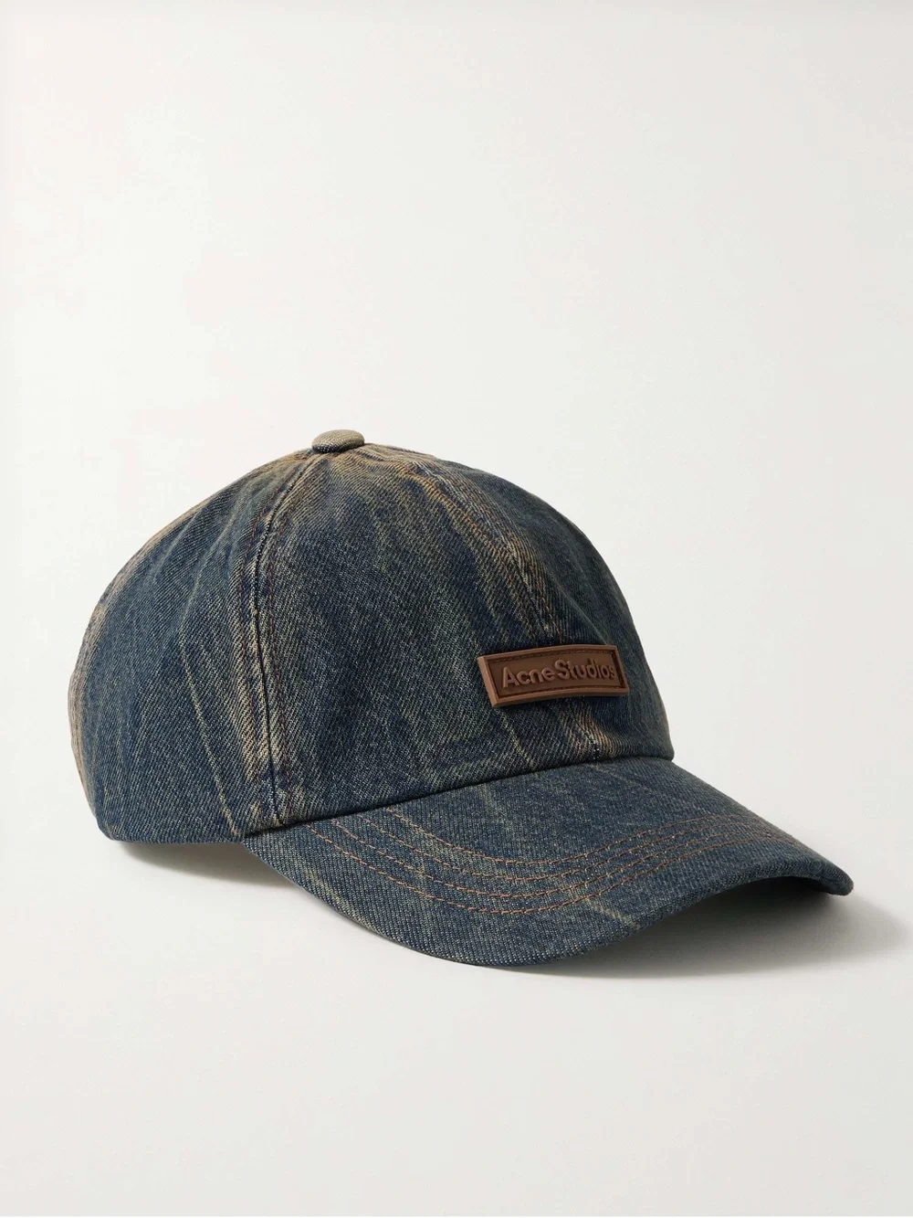 ACNE STUDIOS Carliy Matrix Denim Cap